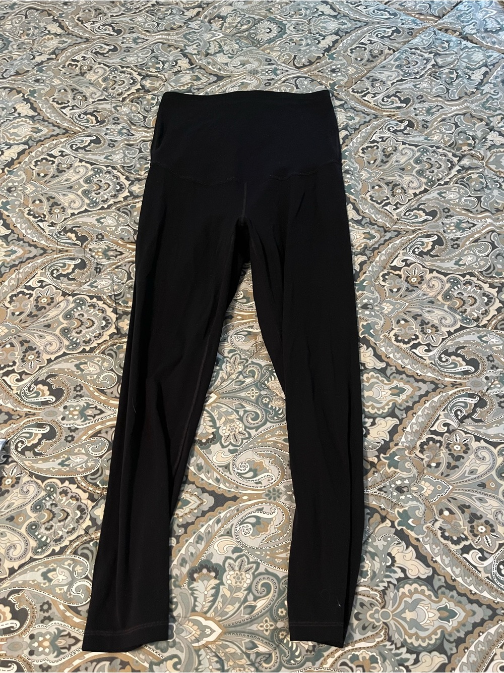Maternity Black High-Waist Active Leggings